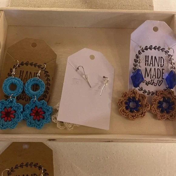 Hand made ear rings - Picture 2 of 7